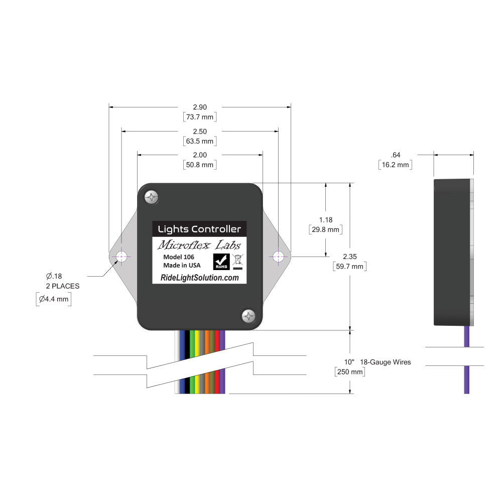 Model 106 Lights Controller – Microflex Labs