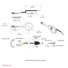 Model 104 switch dimensions